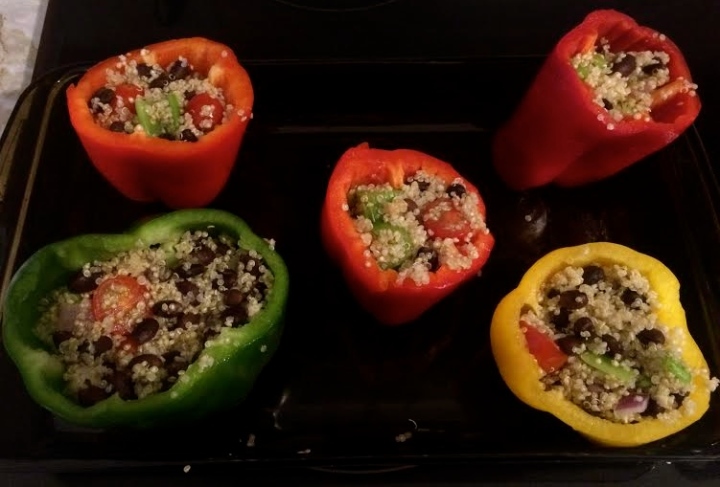 quinoa stuffed bell peppers